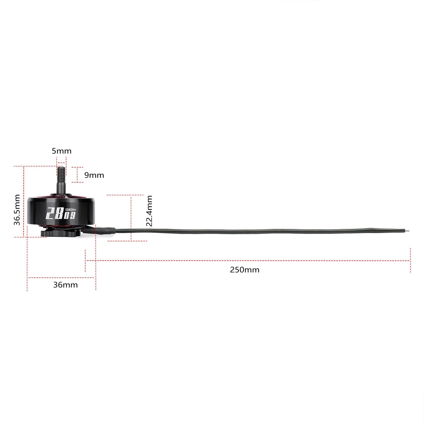 GEPRC SPEEDX2 2809 1280KV Motor