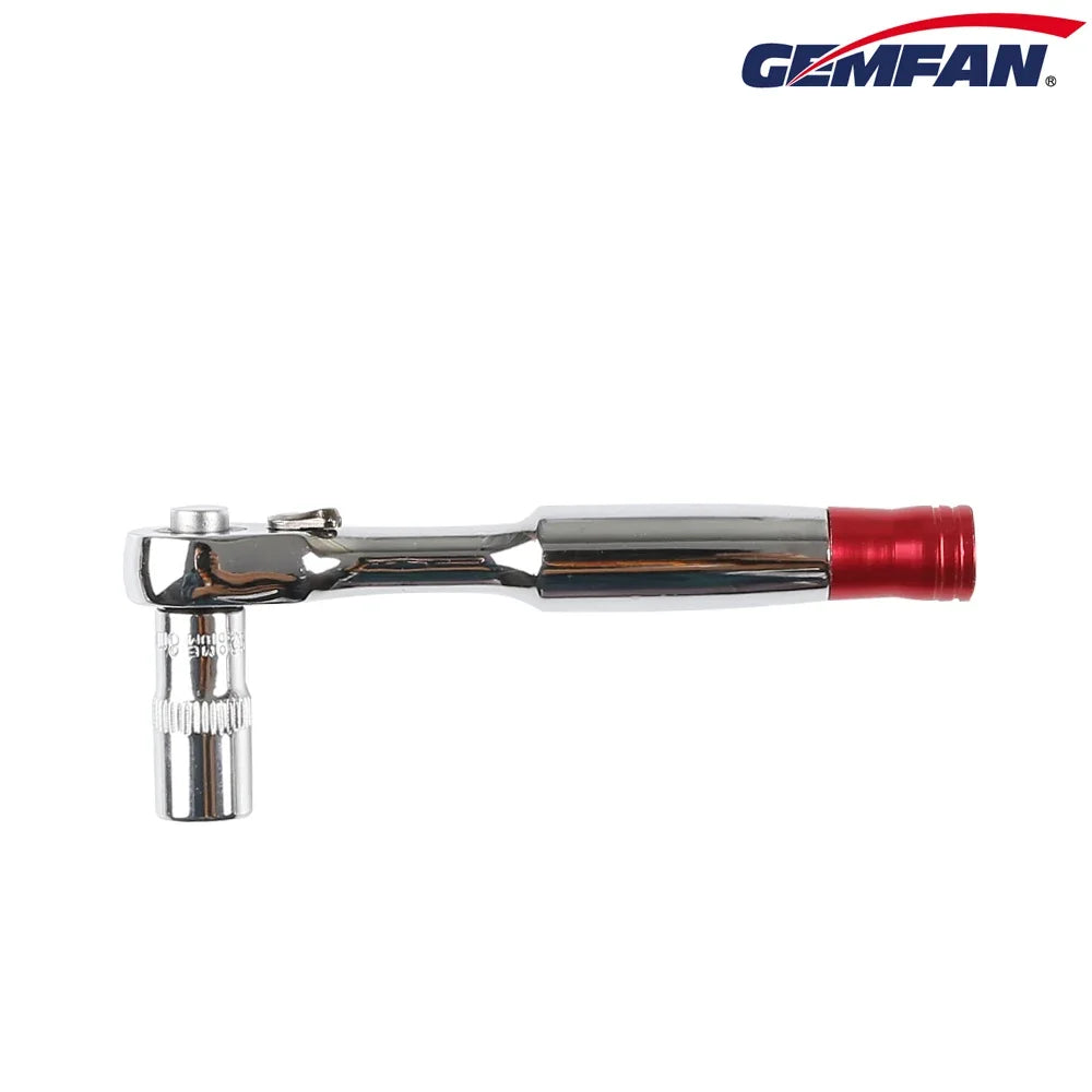 Gemfan 1/4" Ratchet Screwdriver Socket Wrench - 8mm