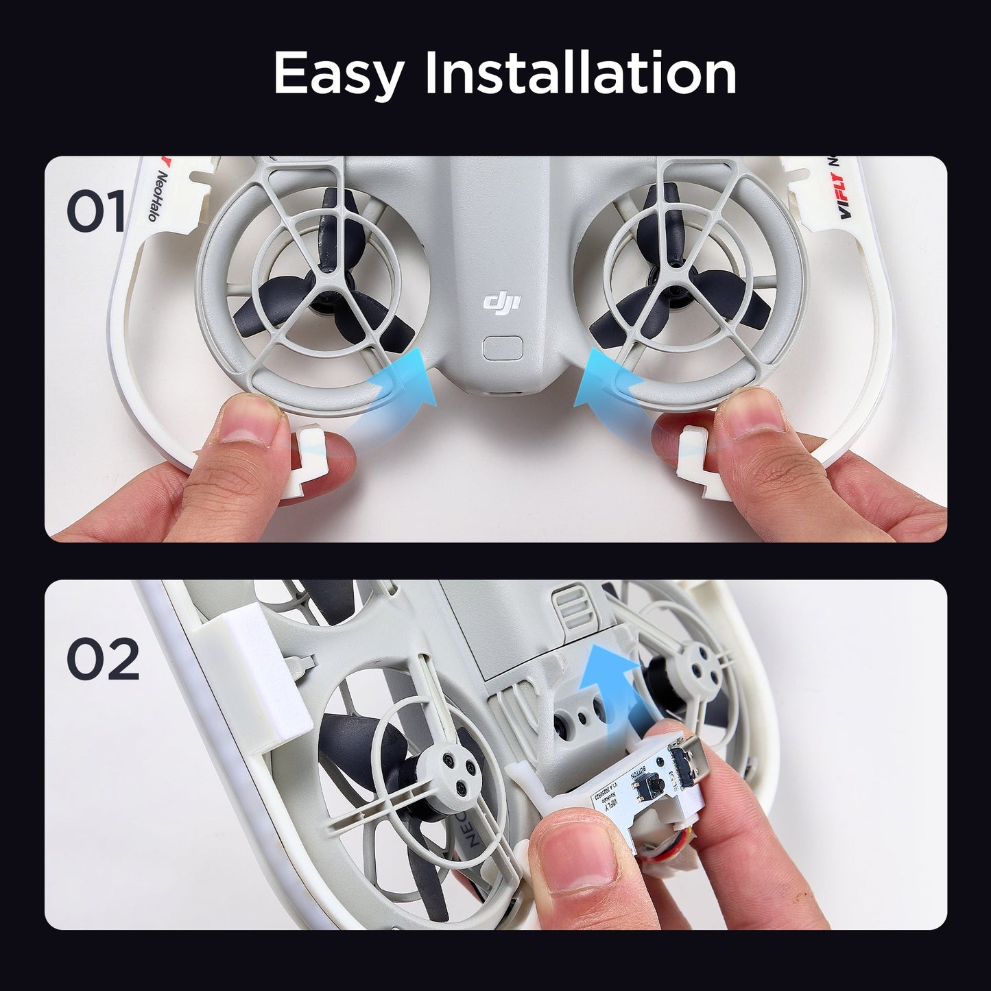 VIFLY NeoHalo LED Light Strip for DJI Neo