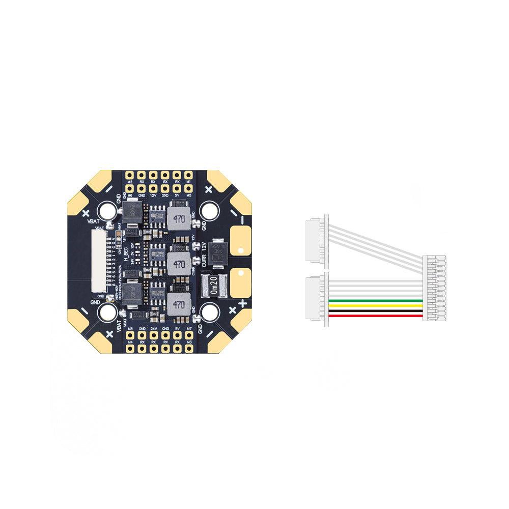 HGLRC 100A/160A 8-channel 12S V3 Power Distribution Board