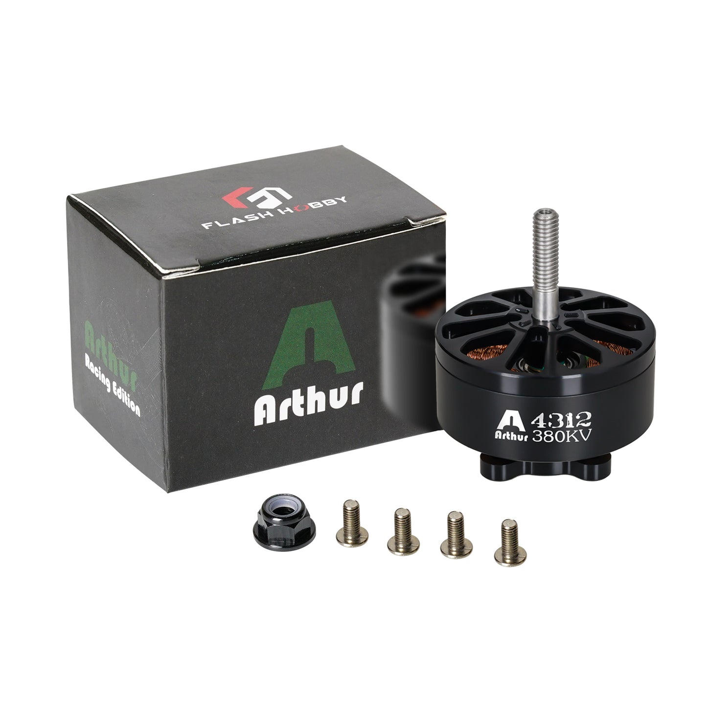 FlashHobby A4312 380KV 3-6S Brushless Motor - 1PC