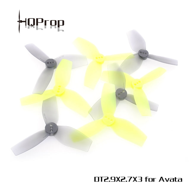 HQProp DT2.9X2.7X3 for DJI Avata (10CW+10CCW)-Poly Carbonate Carbonate