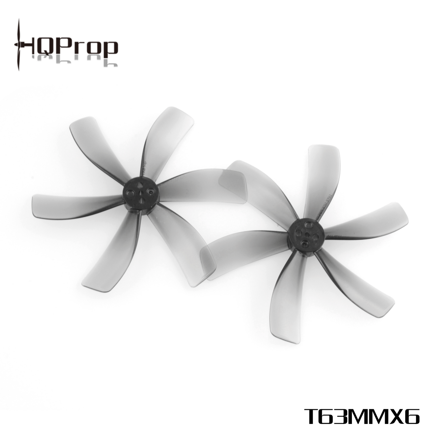 HQProp T63MMX6 Light Grey (10CW+10CCW)-Poly Carbonate