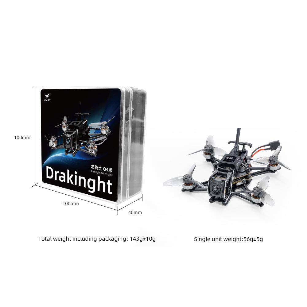 HGLRC Draknight O4 2inch Toothpick FPV Drone