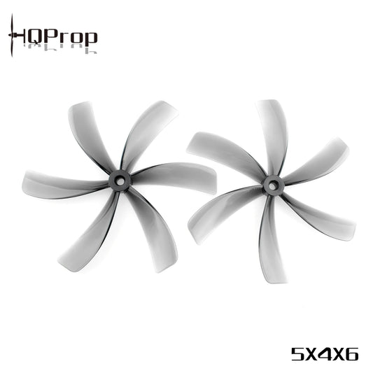 HQProp 5X4X6 Light Grey (30CW+30CCW)-Poly Carbonate