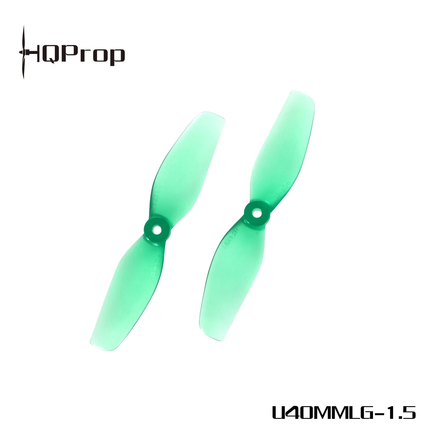 (50CW+50CCW) HQ Ultralight Whoop Prop 40MMX2(1.6X1.2)-1mm/1.5mm Shaft