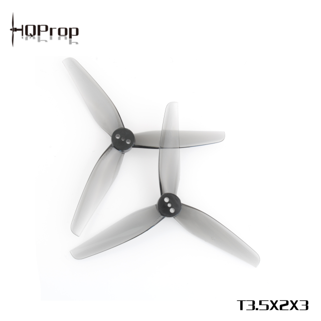 HQProp T3.5X2X3 Grey (10CW+10CCW)-Poly Carbonate