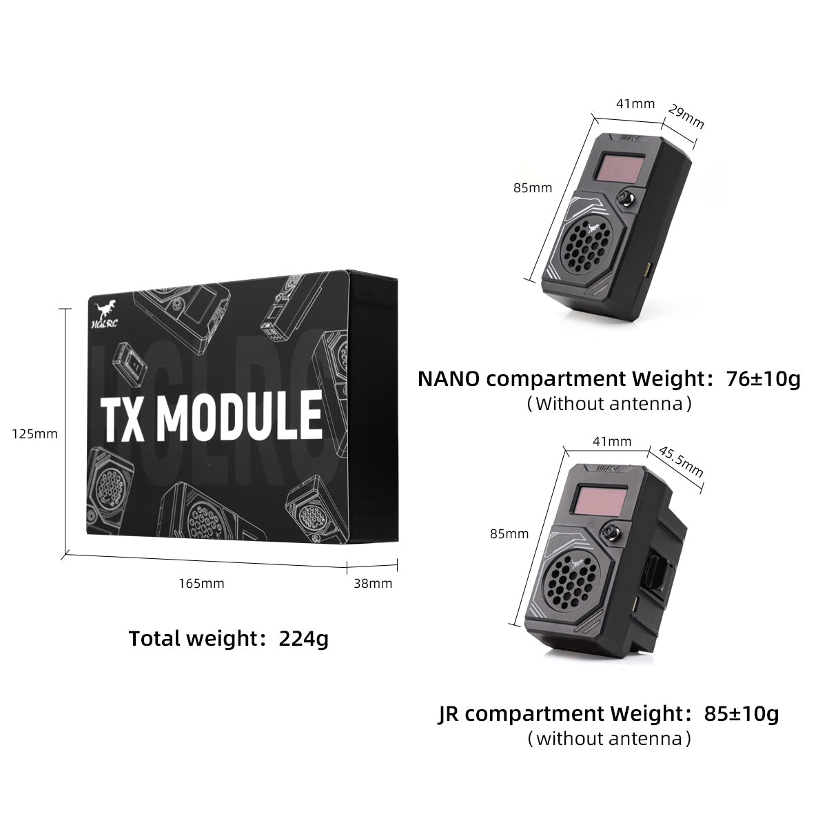 HGLRC ELRS T ONE TX Module