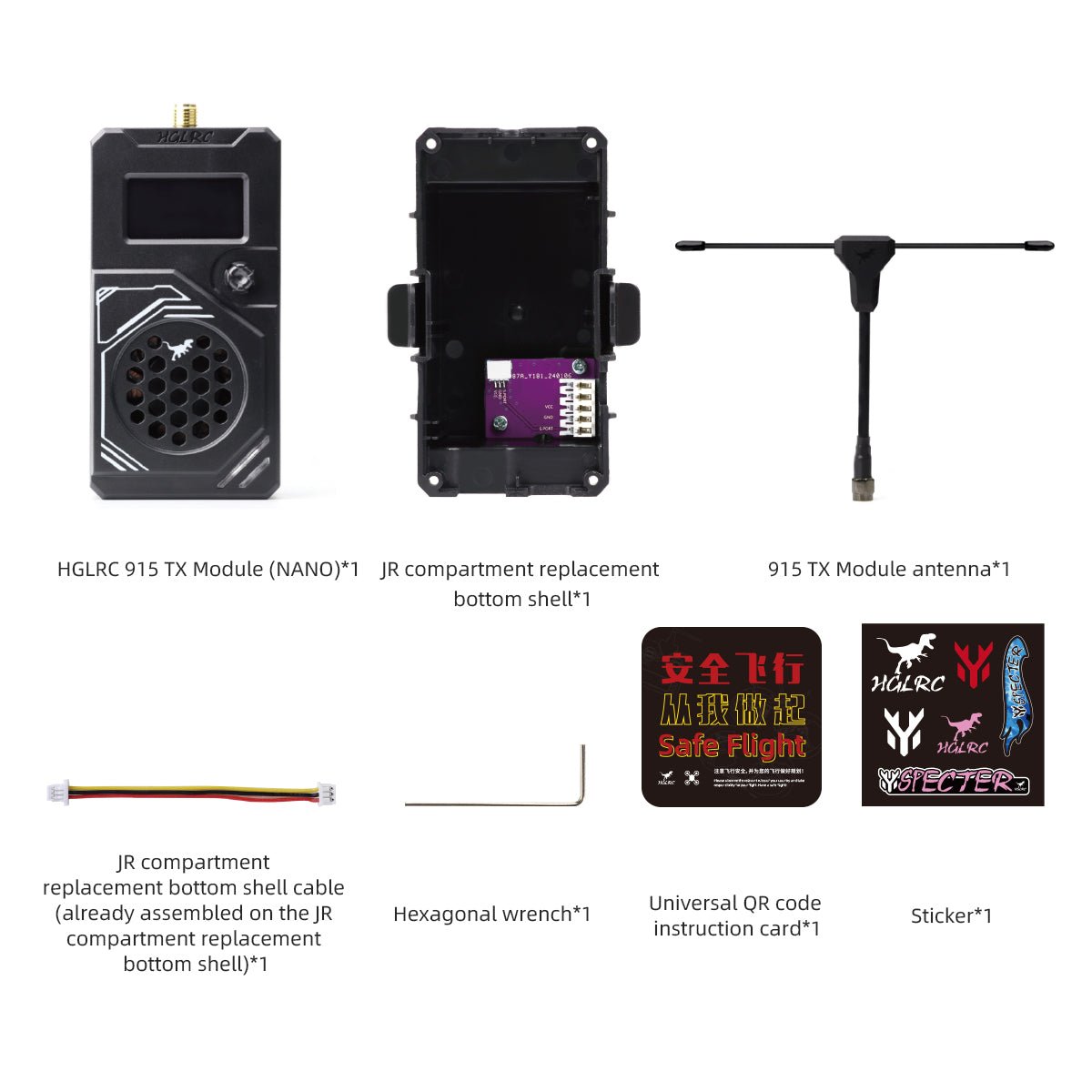 HGLRC T One TX Module - 915MHz