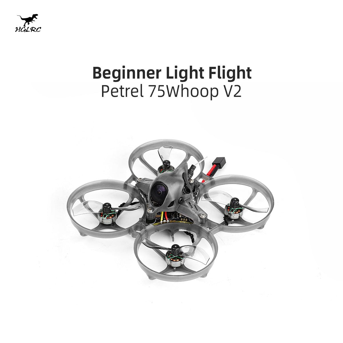 HGLRC Petrel 75Whoop V2 Brushless FPV Drone Tinywhoop