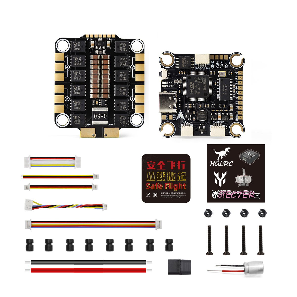 HGLRC SPECTER F460 STACK F405 FC & 60A